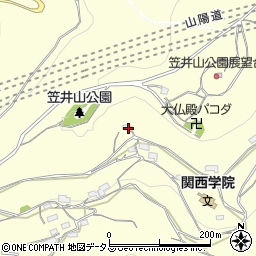 岡山県岡山市北区畑鮎434周辺の地図