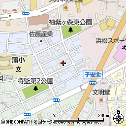 静岡県浜松市中央区神立町104周辺の地図