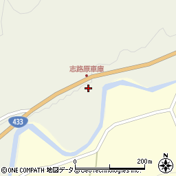 広島県山県郡北広島町志路原349周辺の地図