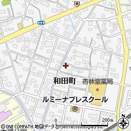 静岡県浜松市中央区和田町278周辺の地図