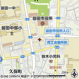 静岡県磐田市国府台2-7周辺の地図
