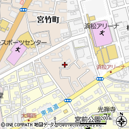 静岡県浜松市中央区宮竹町30周辺の地図