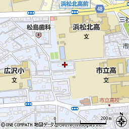 合同宿舎広沢住宅１号棟周辺の地図