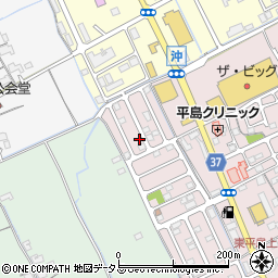 岡山県岡山市東区東平島1144-26周辺の地図