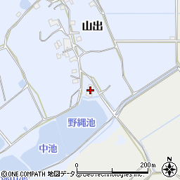 三重県伊賀市山出1073周辺の地図