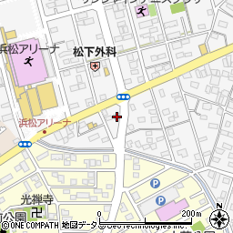 静岡県浜松市中央区和田町435周辺の地図
