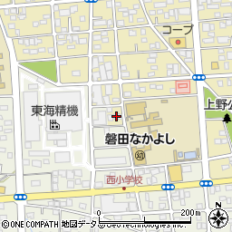 静岡県磐田市国府台103周辺の地図