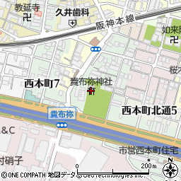 貴布祢神社周辺の地図