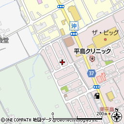 岡山県岡山市東区東平島1144-23周辺の地図