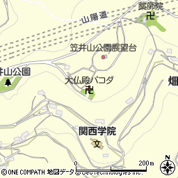 岡山県岡山市北区畑鮎459周辺の地図