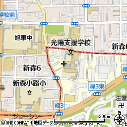 大阪府大阪市鶴見区緑4丁目1周辺の地図