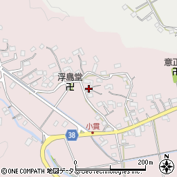 静岡県掛川市小貫周辺の地図