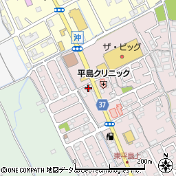 岡山県岡山市東区東平島1033周辺の地図