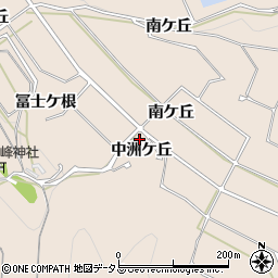 愛知県南知多町（知多郡）豊浜（中洲ケ丘）周辺の地図
