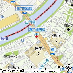 ユーポス２号　西淀川店周辺の地図
