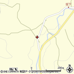 三重県伊賀市坂下501周辺の地図