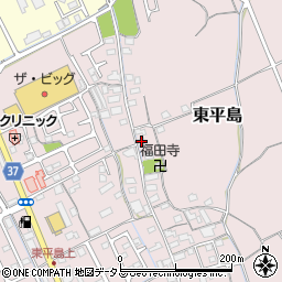 岡山県岡山市東区東平島758周辺の地図