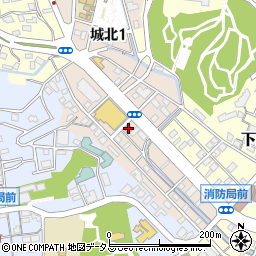 ファミリーマート浜松城北店周辺の地図