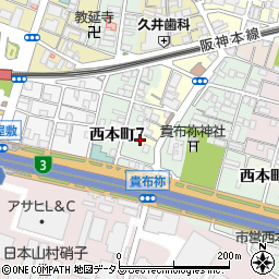 兵庫県尼崎市玄番南之町5-20周辺の地図