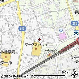 静岡県浜松市中央区和田町194周辺の地図