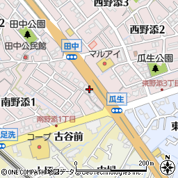 加古川警察署野添交番周辺の地図