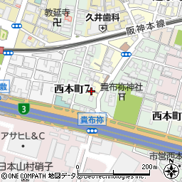 兵庫県尼崎市玄番南之町5-23周辺の地図