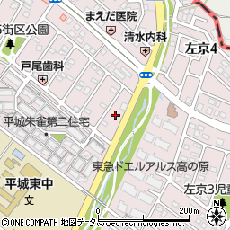 ケアプランセンターひまわり奈良周辺の地図