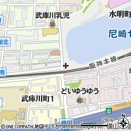 ＧＳパークボートレース尼崎南Ｐ駐車場周辺の地図