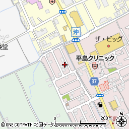 岡山県岡山市東区東平島1144-11周辺の地図