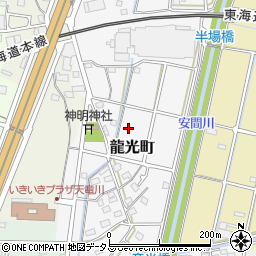 静岡県浜松市中央区龍光町168-1周辺の地図