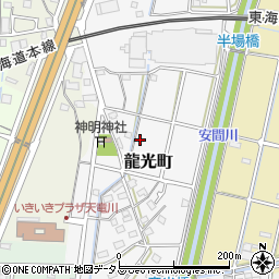 静岡県浜松市中央区龍光町168周辺の地図
