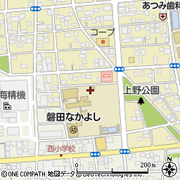 静岡県磐田市国府台101周辺の地図