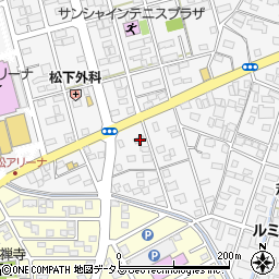 静岡県浜松市中央区和田町439周辺の地図