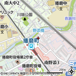 はまゆうの家播磨町周辺の地図