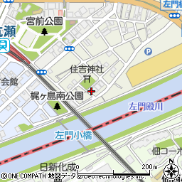 上北昇商店倉庫周辺の地図