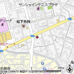 アイジースタイルハウス浜松スタジオ周辺の地図