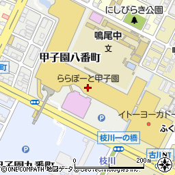 三井ショッピングパーク　ららぽーと甲子園周辺の地図