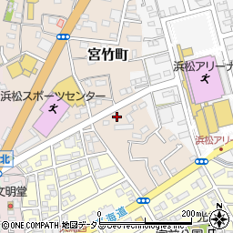 静岡県浜松市中央区宮竹町103周辺の地図