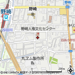 野崎青少年教育センター周辺の地図