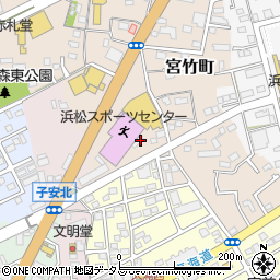 静岡県浜松市中央区宮竹町756周辺の地図
