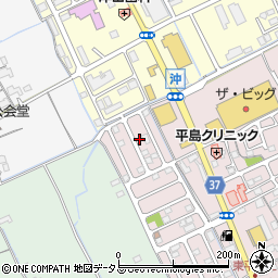 岡山県岡山市東区東平島1144-20周辺の地図