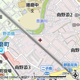 Ａ　播磨町受付センター周辺の地図