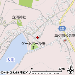 岡山県岡山市東区草ケ部172周辺の地図