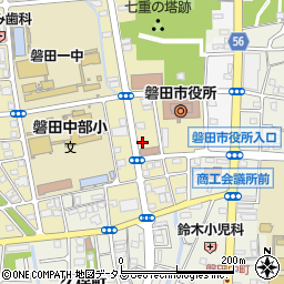 岡部直孝行政書士事務所周辺の地図