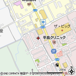 岡山県岡山市東区東平島1144-5周辺の地図