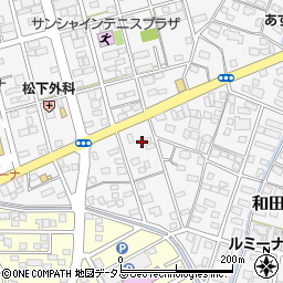 静岡県浜松市中央区和田町400周辺の地図