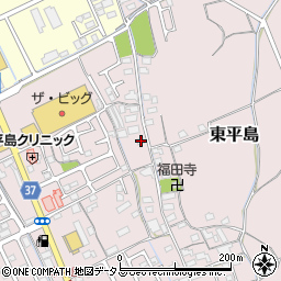 岡山県岡山市東区東平島1081-2周辺の地図