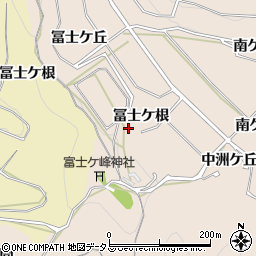 愛知県南知多町（知多郡）豊浜（冨士ケ根）周辺の地図