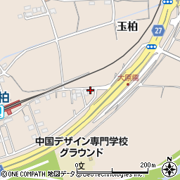 岡山県岡山市北区玉柏830周辺の地図