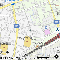 静岡県浜松市中央区和田町193周辺の地図